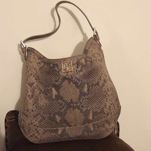 TORY BURCH Catalina Python Hobo Bag - Picture 14 of 14